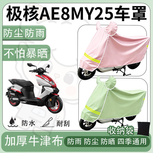 得着适用于极核AE8MY25车罩防尘罩车衣防雨罩防晒罩电动车罩子