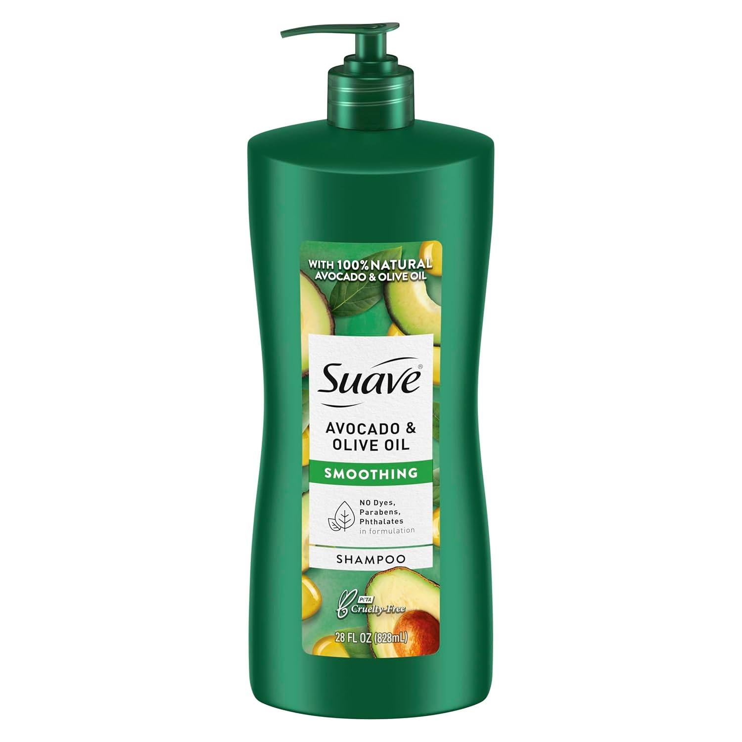Suave Essentials 鳄梨橄榄油洗发水828ml单瓶家庭装美国造现货