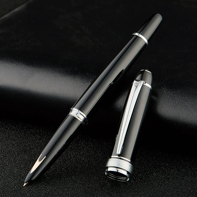 英雄经典100钢笔怀旧箭标14K金笔