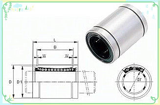 滚珠导轨直线运动轴承