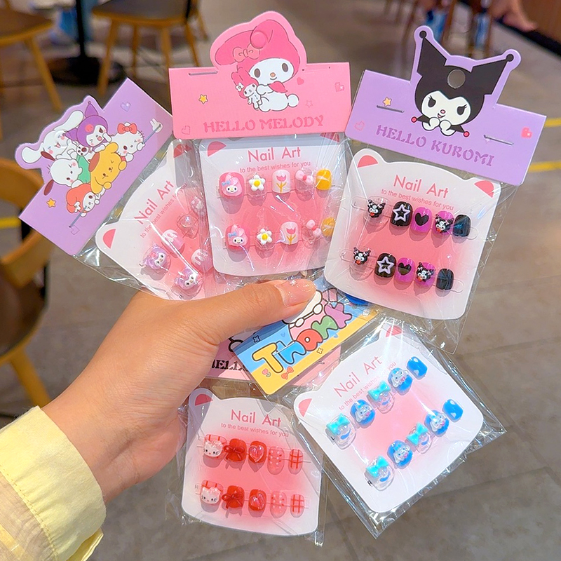 卡通三丽鸥儿童指甲贴可爱
