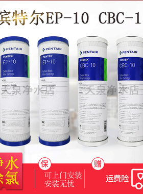 滨特尔爱惠浦EP-10活性炭棒 0.5微米CBC-10滤芯 替代前置PP棉滤芯