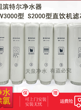 滨特尔净水器V3000a S2000-a V7 4000a V15反渗透纯水直饮机滤芯
