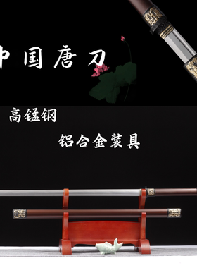真刀全铝素装一体砍棍画江湖之不良人中国唐横刀剑龙泉未开刃