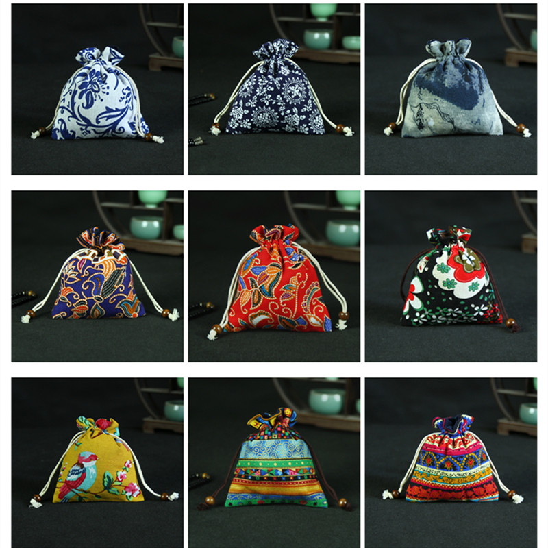 花布中号名族风复古柔软布料饰品袋盘玩文玩袋小首饰袋束口袋抽绳在类目 饰品/流行首饰/时尚饰品新, 首饰收纳, 首饰袋中 - 来自Buy2taobao.com提供专业的淘宝代购服务