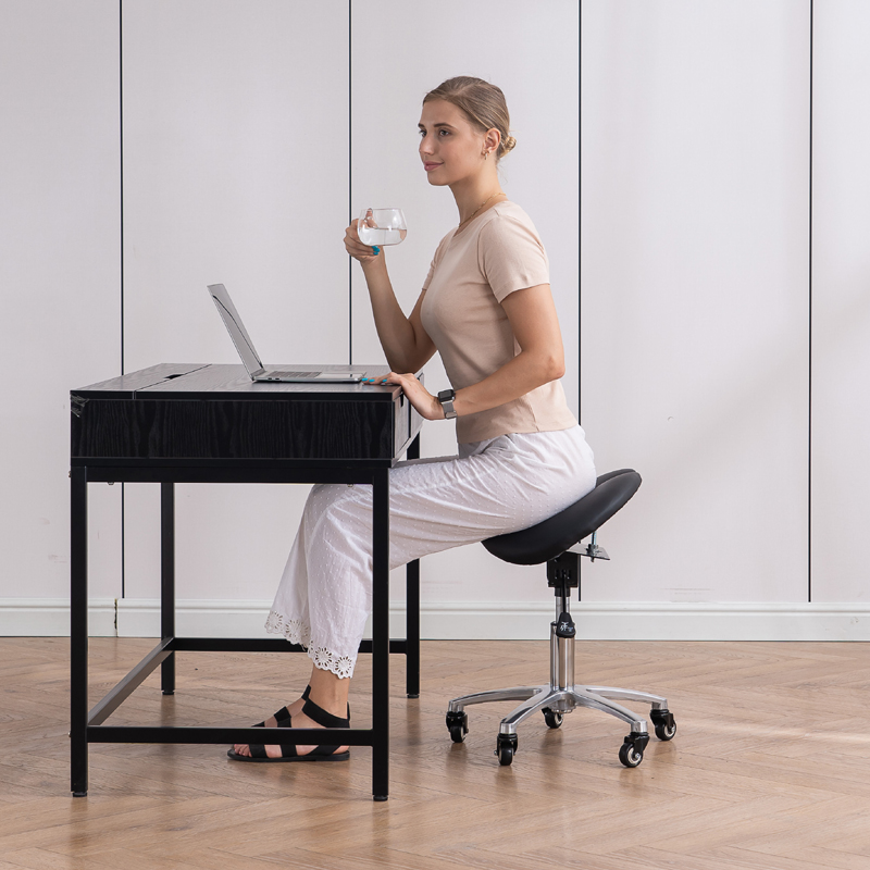 座位角度可调马鞍椅子