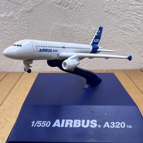 1:550空客A320双层客机全合金飞机模型摆件 空中巴士模型摆设