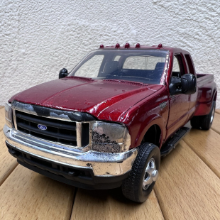 运输车场景摆设 350皮卡合金汽车模型摆件 32福特F