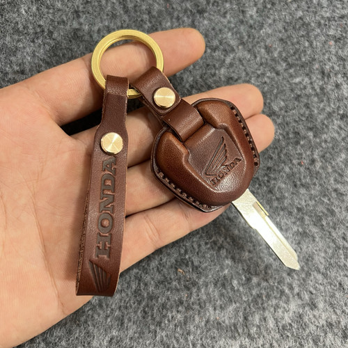 适用于本田 CM300 CB400X 暴锋眼CB190R 战鹰190TR手工真皮钥匙套