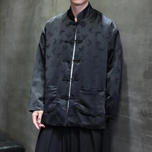 2025新中式复古风改良唐装盘扣外套上衣D942P105图片