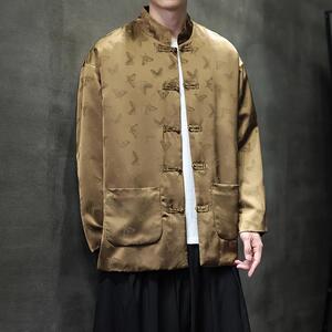 2025新中式复古风改良唐装盘扣外套上衣D942P105图片