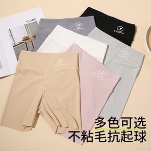 2024女童三分鲨鱼裤肉色夏季安全裤肤色舞蹈打底裤练功短裤五分裤