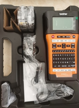 兄弟PT-18RZ/E550W/D210/E115B/E300配件原装电源线切刀 锂电池