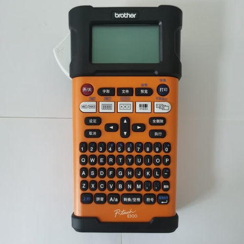 兄弟标签机PT-E550W/E300/E560BT/E310BT手持电力线缆条形二维码