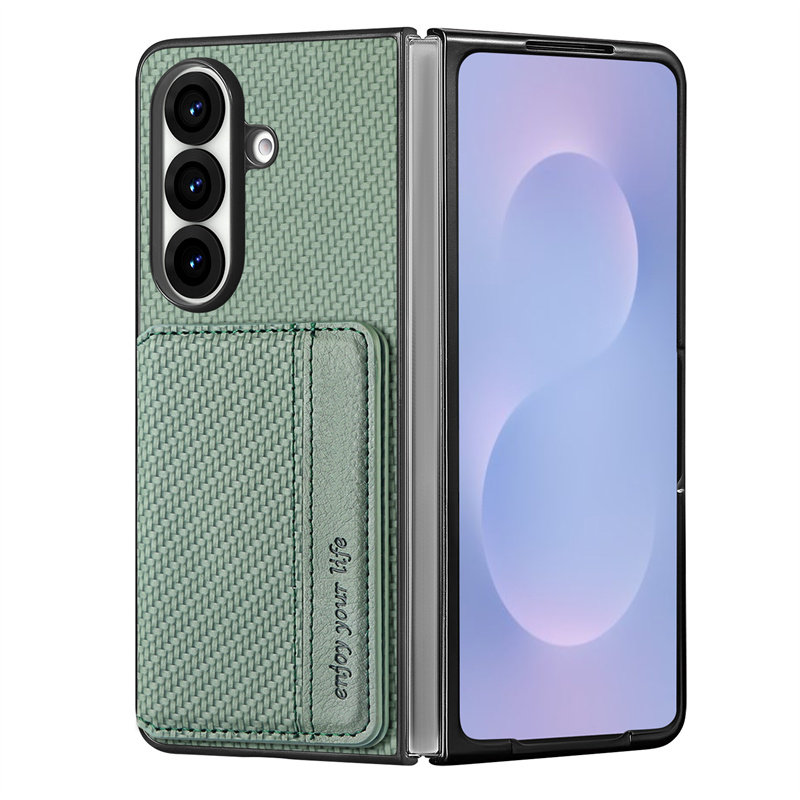 翻盖卡包适用三星fold8ultra折叠屏手机壳可放卡galaxyzfold7卡套支架ford6插卡zflod4放卡片fol新款磨砂外壳