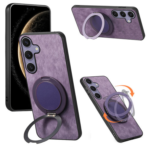 旋转支架适用三星Galaxy A55手机壳A16创意A54车载磁吸72全包防摔A34/15保护套A05指环扣A52/73简约A51/35/06