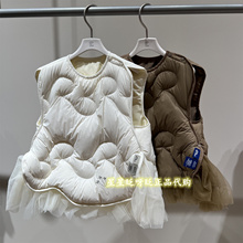 现货 jnby by JNBY童装国内代 2025冬YP0G10900无袖羽绒连衣裙595