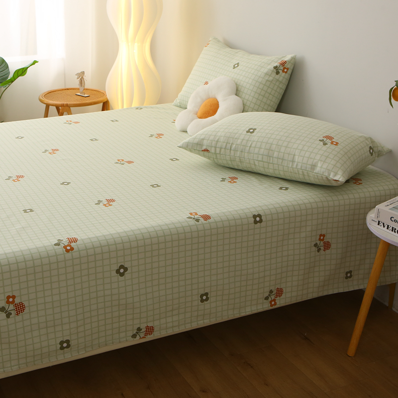 （不起球）夏季好粗布床单单件