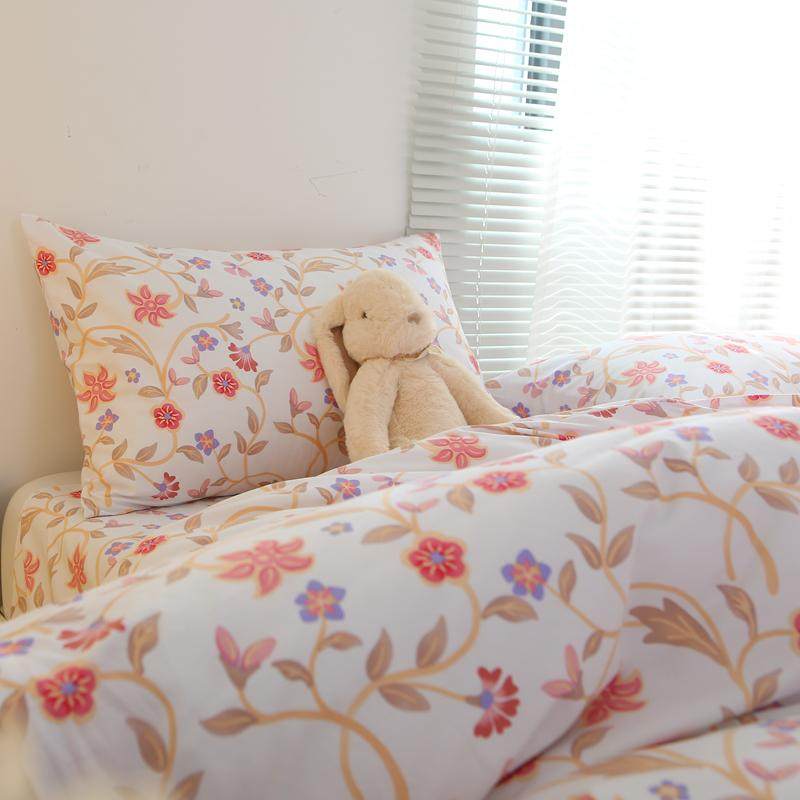 漂亮单件被套全棉加密斜纹喜庆