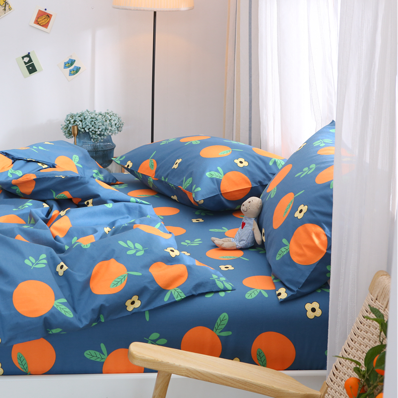 一个秋冬单件宿舍双人纯棉被套