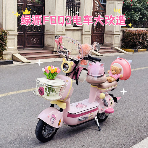 2026新款绿源电动车装饰配件