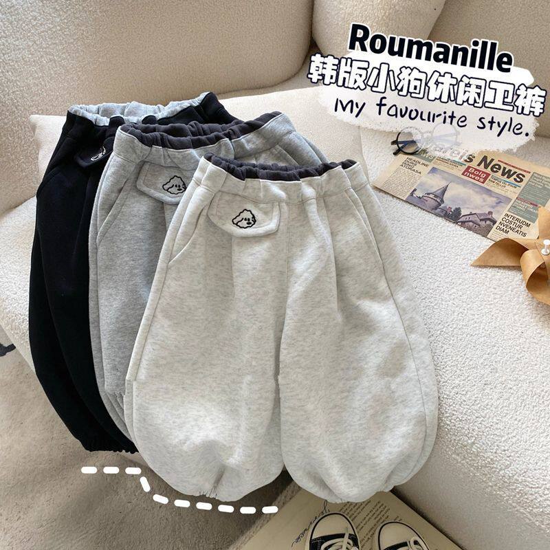 男童秋装卫裤韩版灯笼长裤婴儿男宝宝休闲运动裤儿童宽松束脚洋气