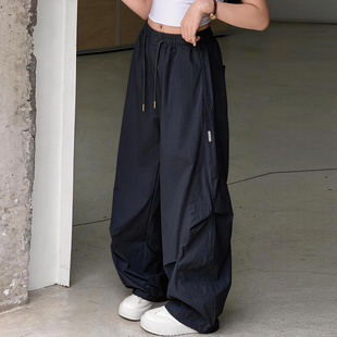 女童弯刀休闲裤夏季薄款2026新款儿童大童初中生工装防蚊长裤夏装