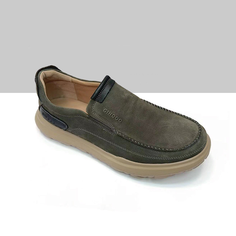 杰豪男鞋真皮休闲鞋男2024新款布鞋软底软面爸爸鞋一脚蹬轻便正品,流行男鞋,布鞋,淘宝优惠券,粉丝福利购,淘宝优惠卷