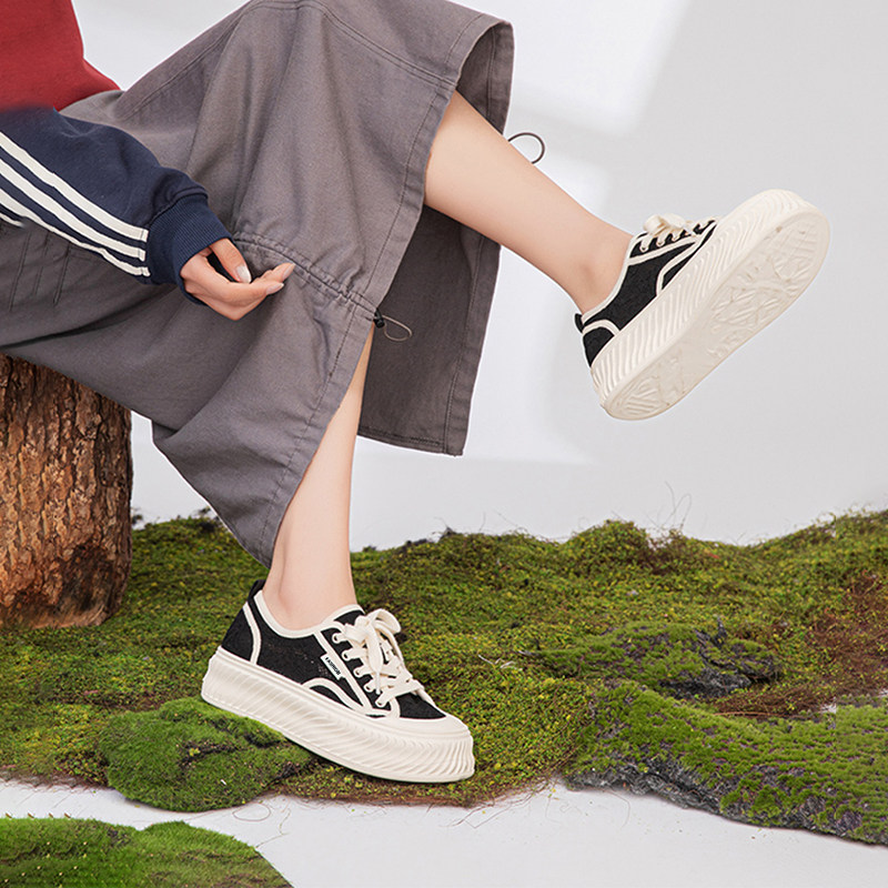 杰豪女鞋渔夫鞋女2024新款夏季网面透气小白鞋女休闲板鞋舒适正品,女鞋,休闲板鞋,淘宝优惠券,粉丝福利购,淘宝优惠卷