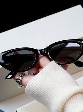 猫眼jennie同款墨镜雪地女款适合方圆脸2025新款复古近视太阳镜男
