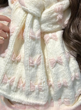 围巾毛线手工diy编织女朋友礼物