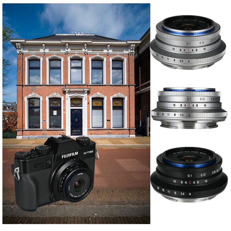 老蛙10mm F4半画幅超广角适用佳能尼康索尼富士L口微单饼干头镜头