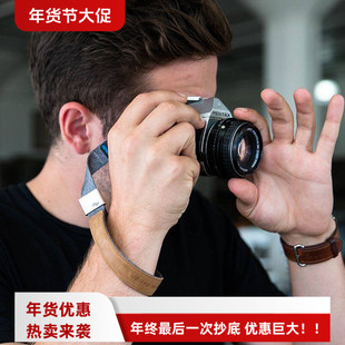 美国Peak Design微单单反相机cuff单手摄影防坠安全手腕带手绳