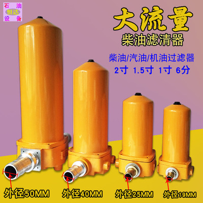 大流量过滤器滤芯液压油总成