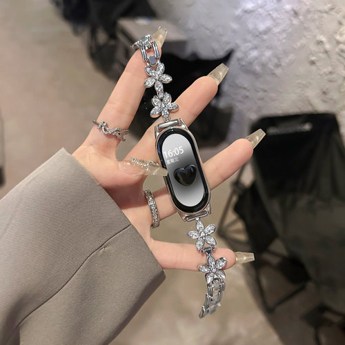 春夏新款金属五瓣花女款替换表链