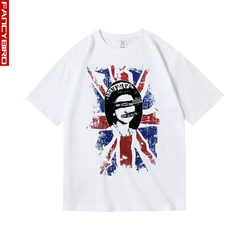 朋克摇滚头像半袖性手枪