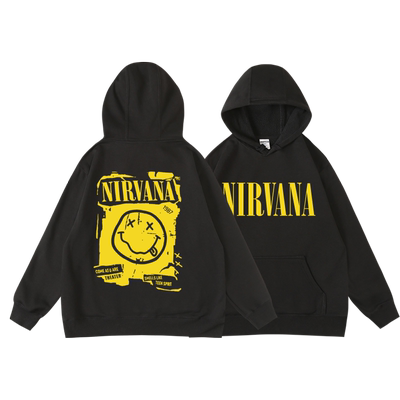 衣服特科nirvana涅槃乐队头帽