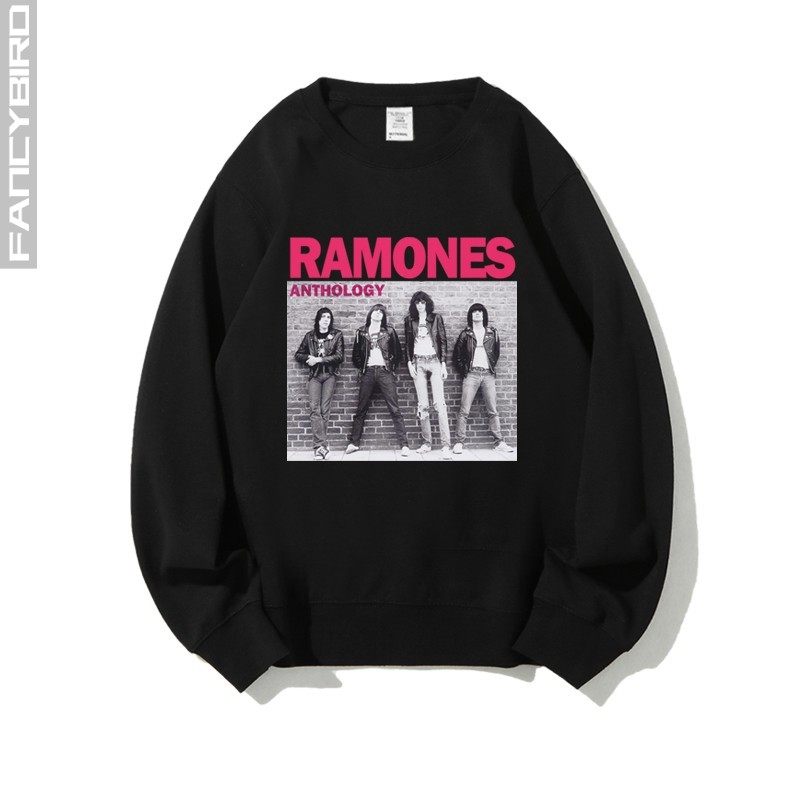 雷蒙斯乐队周边男女套头衫春秋