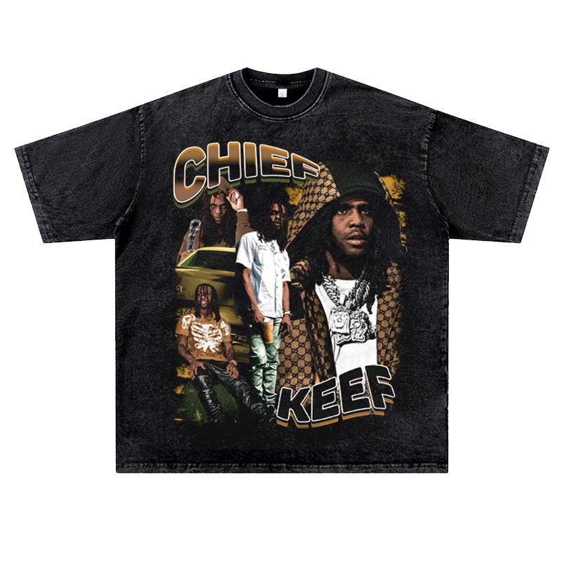 时尚潮流,舒适落肩T恤