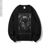 欧美摇滚大敌乐队Arch 春秋圆领卫衣套头衫 男女同款 Enemy周边衣服
