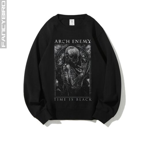 春秋圆领卫衣套头衫archenemy