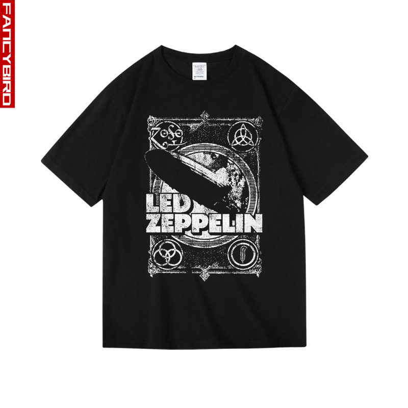 欧美齐柏林飞艇周边中性款衣服