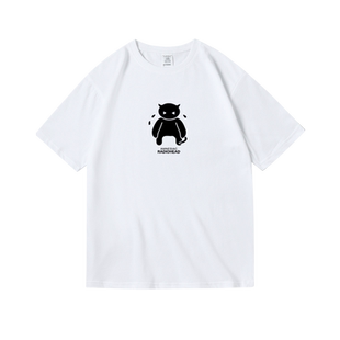 radiohead收音机头电台司令英伦摇滚乐队周边衣服纯棉短半袖T恤男