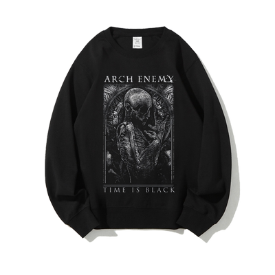 春秋圆领卫衣套头衫archenemy