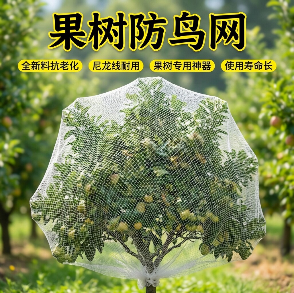 果树专用防鸟网罩全新料寿命长