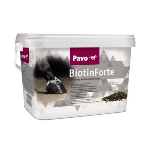 荷兰pavo马蹄营养添加剂马蹄生长素马匹保健3公斤装Biotin Forte