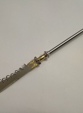 27厘米6:1金属工艺品仿中国古兵器模型摆件人偶玩具配饰九环破风