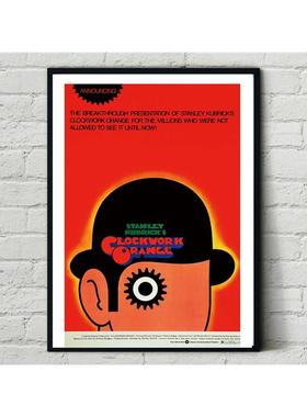 发条橙|  A Clockwork Orange 文艺电影海报