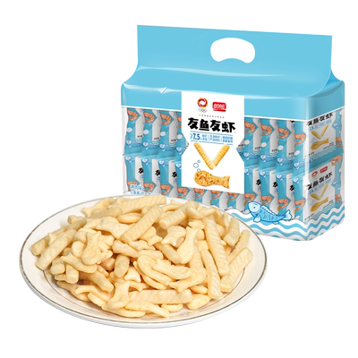 盼盼薯片麦香鸡味块组合装