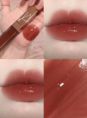 美现直邮 Nars粉金管水光幻彩唇蜜阿拉贡Aragon/Nympho/Unbroken